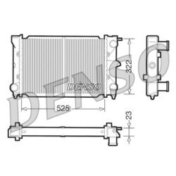 Chladič motora DENSO DRM32003