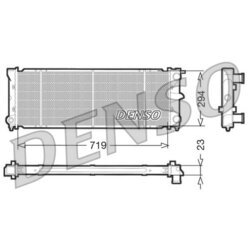 Chladič motora DENSO DRM32026