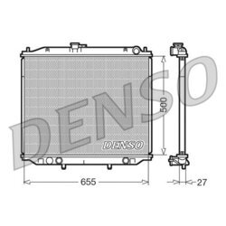 Chladič motora DENSO DRM46020