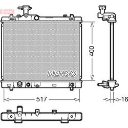 Chladič motora DENSO DRM47033