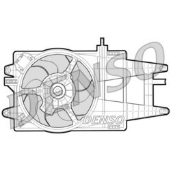 Ventilátor chladenia motora DENSO DER09032