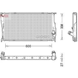 Chladič motora DENSO DRM05003