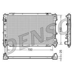 Chladič motora DENSO DRM10087