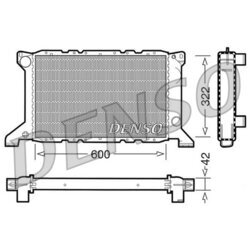 Chladič motora DENSO DRM10098