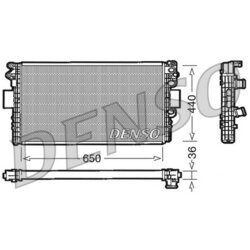 Chladič motora DENSO DRM12004