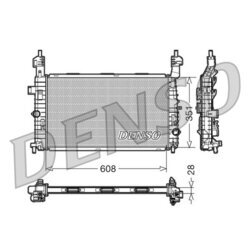 Chladič motora DENSO DRM20091