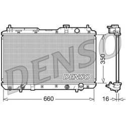 Chladič motora DENSO DRM40010