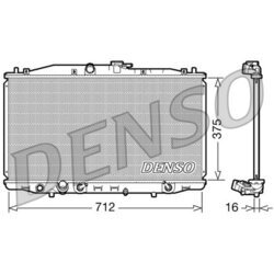 Chladič motora DENSO DRM40022