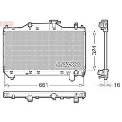 Chladič motora DENSO DRM50031