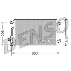 Kondenzátor klimatizácie DENSO DCN13016