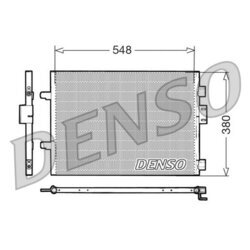 Kondenzátor klimatizácie DENSO DCN23007