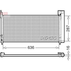 Kondenzátor klimatizácie DENSO DCN50122