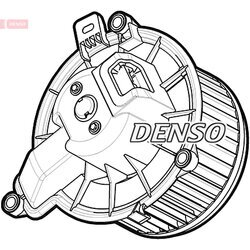 Vnútorný ventilátor DENSO DEA12007
