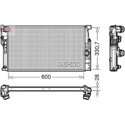 Chladič motora DENSO DRM05120