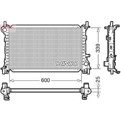 Chladič motora DENSO DRM10003