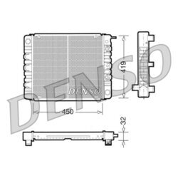 Chladič motora DENSO DRM33002