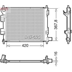 Chladič motora DENSO DRM41022