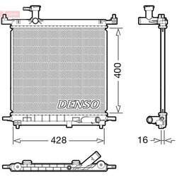 Chladič motora DENSO DRM46072