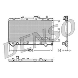 Chladič motora DENSO DRM50028