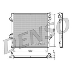 Chladič motora DENSO DRM50047