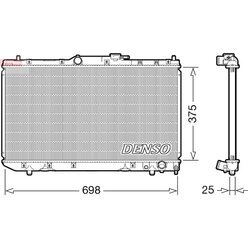 Chladič motora DENSO DRM50116