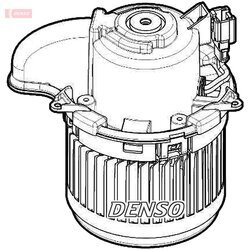 Vnútorný ventilátor DENSO DEA23024