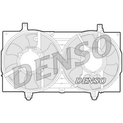 Ventilátor chladenia motora DENSO DER46001