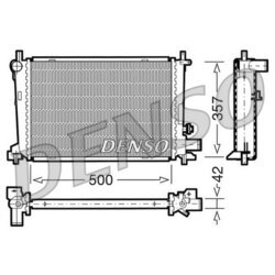 Chladič motora DENSO DRM10040