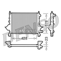 Chladič motora DENSO DRM23081