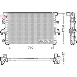 Chladič motora DENSO DRM32055