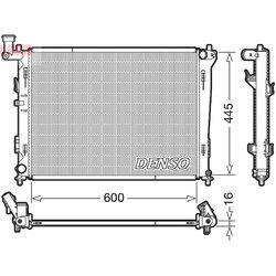 Chladič motora DENSO DRM41004