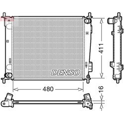 Chladič motora DENSO DRM43003