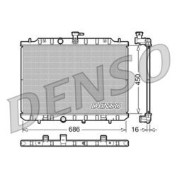 Chladič motora DENSO DRM46009