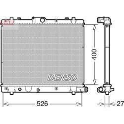 Chladič motora DENSO DRM47036