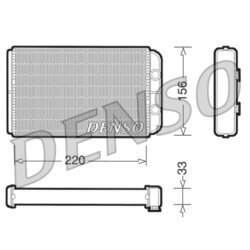 Výmenník tepla vnútorného kúrenia DENSO DRR09090