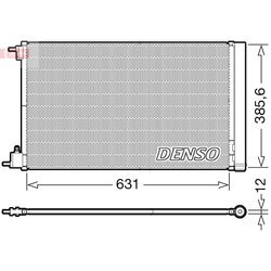 Kondenzátor klimatizácie DENSO DCN20039