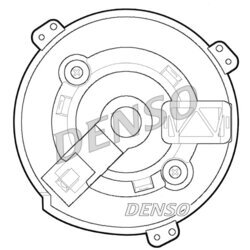 Vnútorný ventilátor DENSO DEA09021 - obr. 1