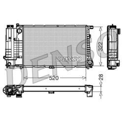 Chladič motora DENSO DRM05045