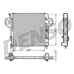 Chladič motora DENSO DRM06030