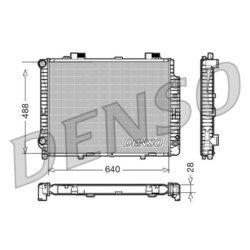 Chladič motora DENSO DRM17041