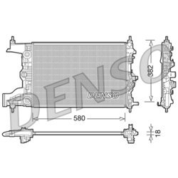 Chladič motora DENSO DRM20099