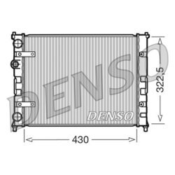 Chladič motora DENSO DRM26007