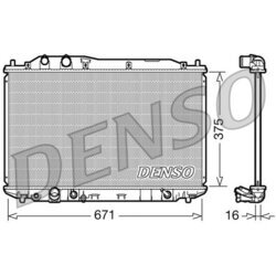 Chladič motora DENSO DRM40018