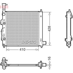 Chladič motora DENSO DRM43015