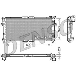 Chladič motora DENSO DRM44004