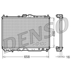 Chladič motora DENSO DRM45011