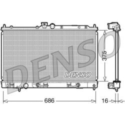 Chladič motora DENSO DRM45024