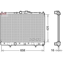 Chladič motora DENSO DRM45051