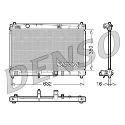 Chladič motora DENSO DRM50009