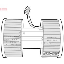 Vnútorný ventilátor DENSO DEA05003